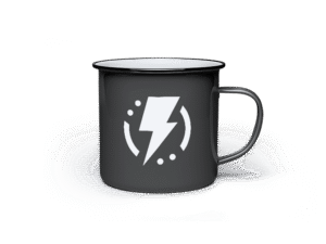 Black Coffee Mug