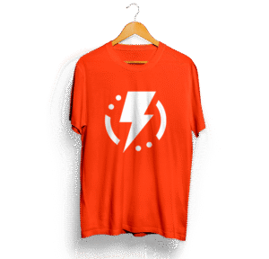 Orange Men T-shirt